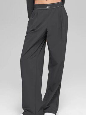 ALO Yoga Pants Dark Gray (Regular)❤❤Casual straight legs sweatpants